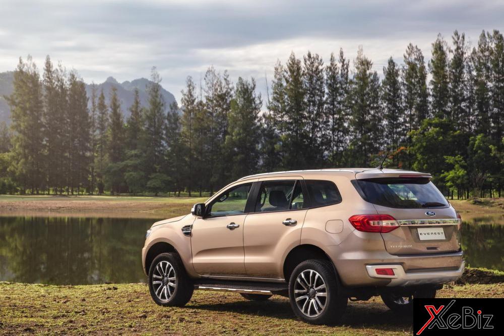 Ford Everest 2018 là đối thủ đáng gờm trong phân khúc SUV cỡ trung