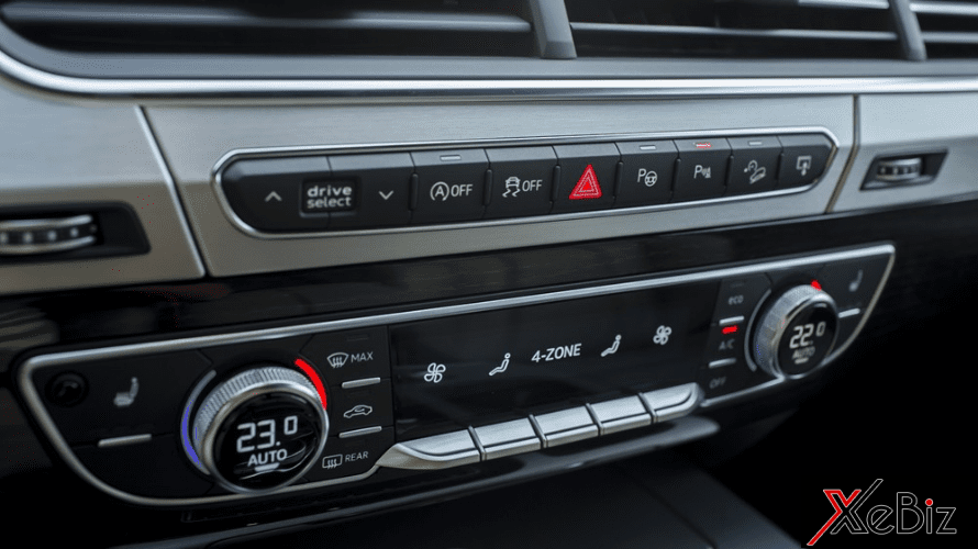 Các tính năng trên Audi Q7 được đánh giá đủ dùng, nổi bật nhất là hệ thống Audi smartphone interface đặc trưng 1