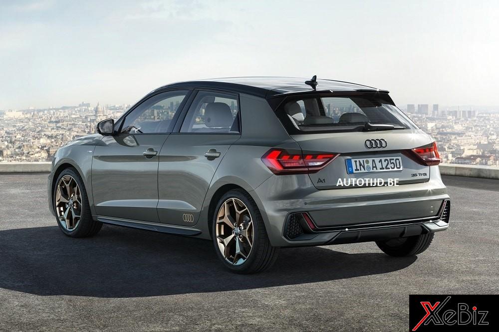Audi A1 2019 sở hữu body kit S line thể thao hơn