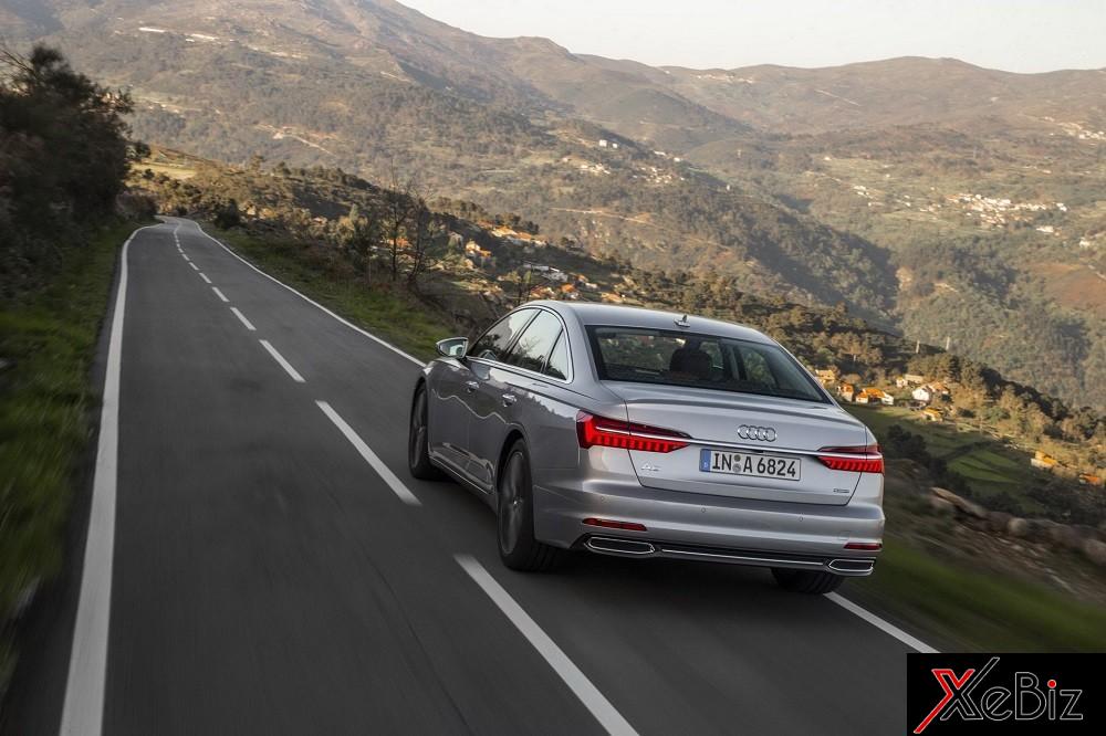 Audi A6 2019 có cốp mở rảnh tay tiêu chuẩn