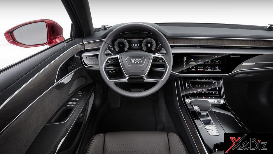 Nội thất bên trong Audi A8 2019