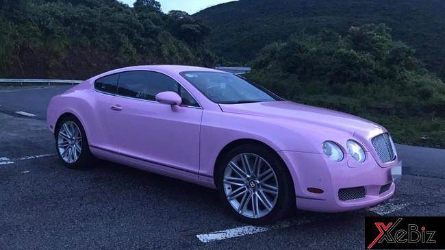 “Bánh bèo” Bentley Continental GT màu hồng rao bán hơn 1 tỷ đồng 02