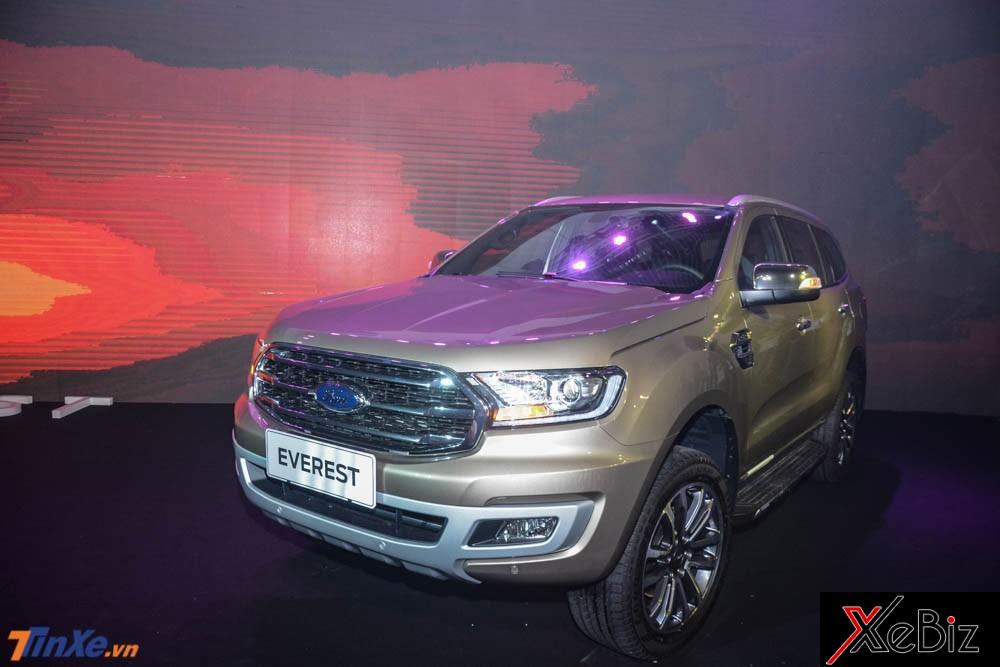 Ford Everest 2018 mới ra mắt Việt Nam sẽ có tất cả 5 phiên bản khác nhau