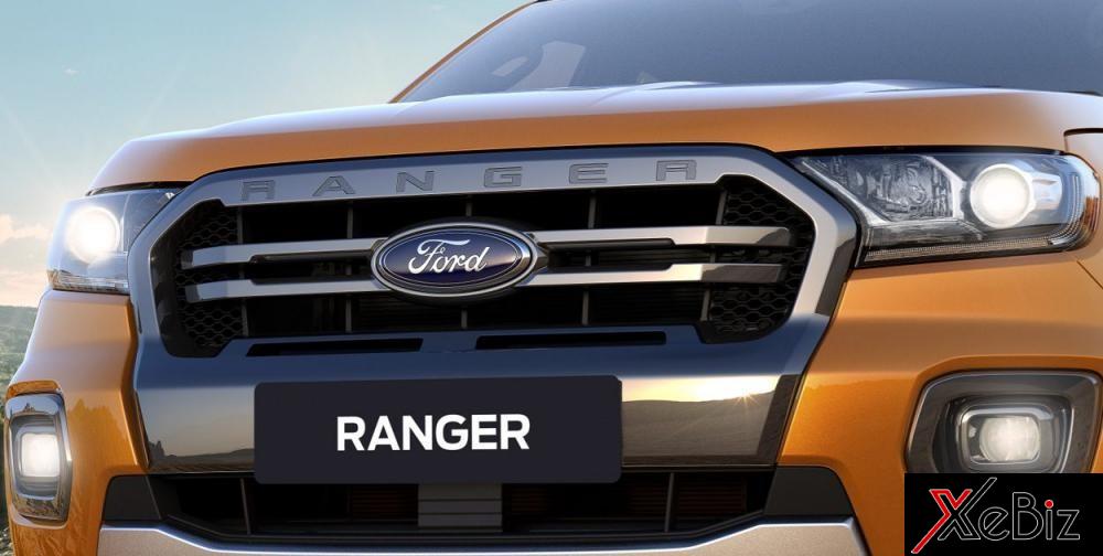 Ford Ranger mới sở hữu mặt ca-lăng gọn gàng và sáng sủa