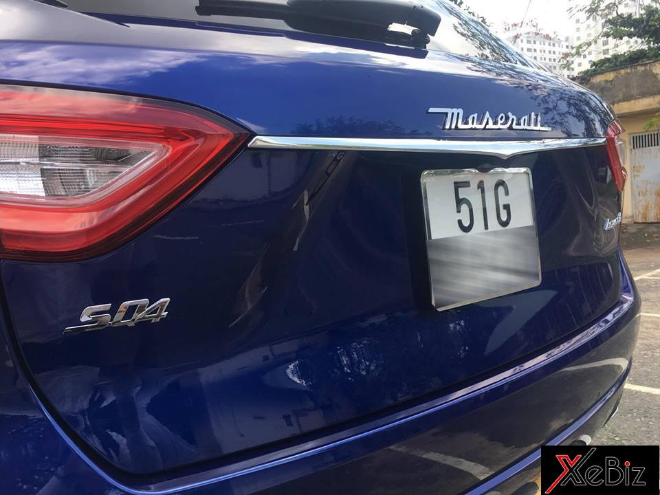 Đây là chiếc Maserati Levante S hiếm hoi tại thị trường Việt Nam theo phiên bản Zegna
