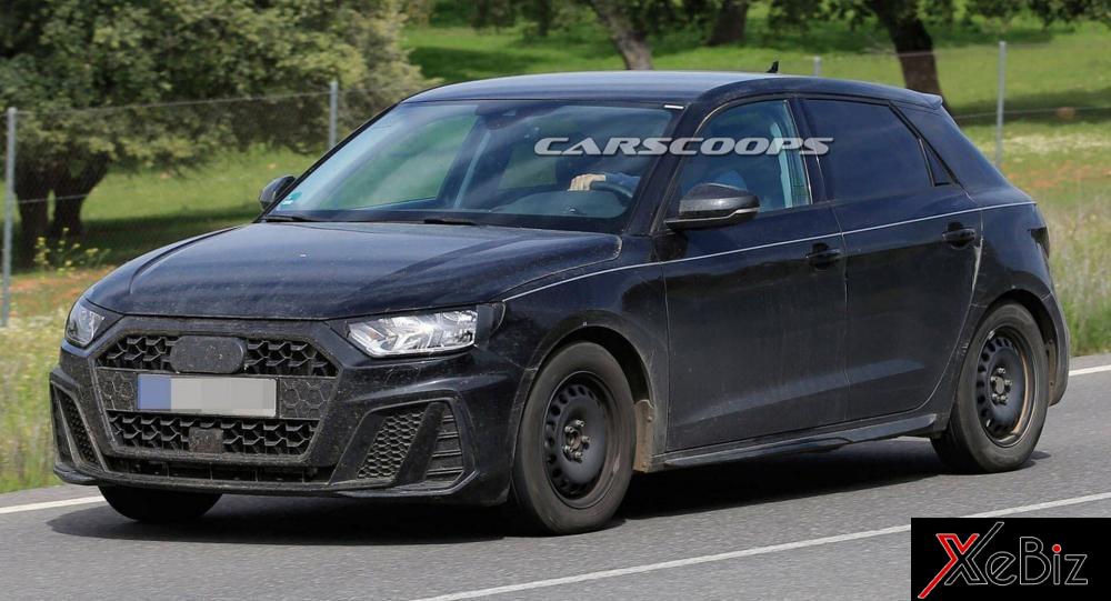 Audi A1 thế hệ mới chạy trên đường thử
