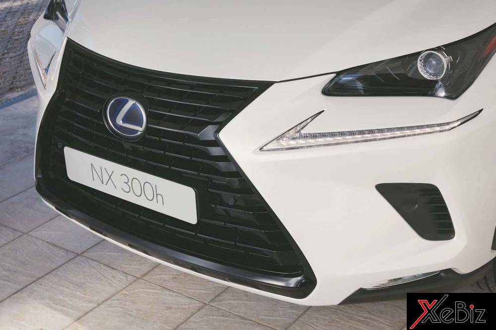 Lexus NX Sport 2018 được trang bị lưới tản nhiệt với những thanh ngang màu đen