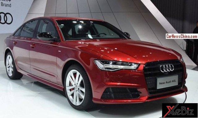 Hãng xe Audi đã giới thiệu phiên bản nâng cấp của dòng xe hạng sang A6L trong triển lãm Thành Đô 2017 1