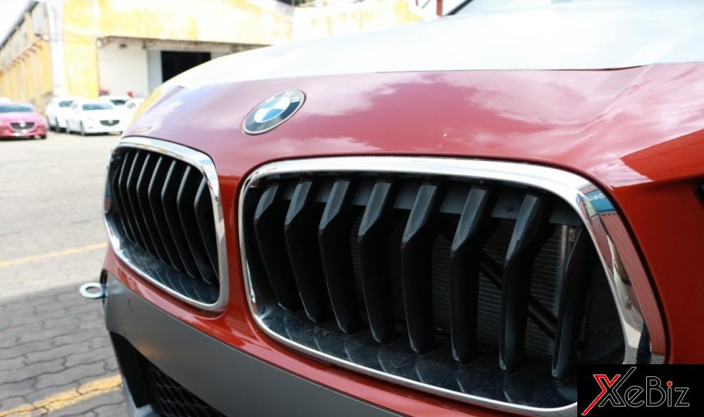 Lưới tản nhiệt quả thận đôi của BMW X2