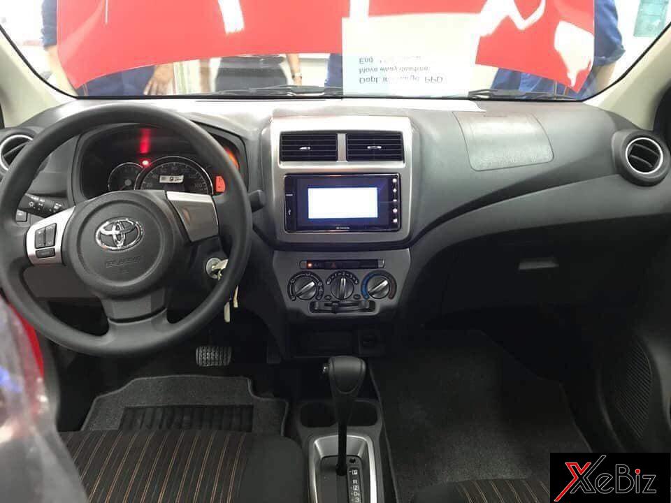 Nội thất bên trong Toyota Wigo 2018