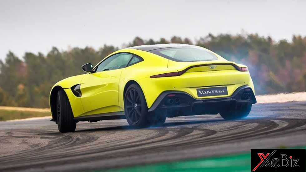 Siêu xe Aston Martin Vantage có vận tốc tối đa 313 km/h