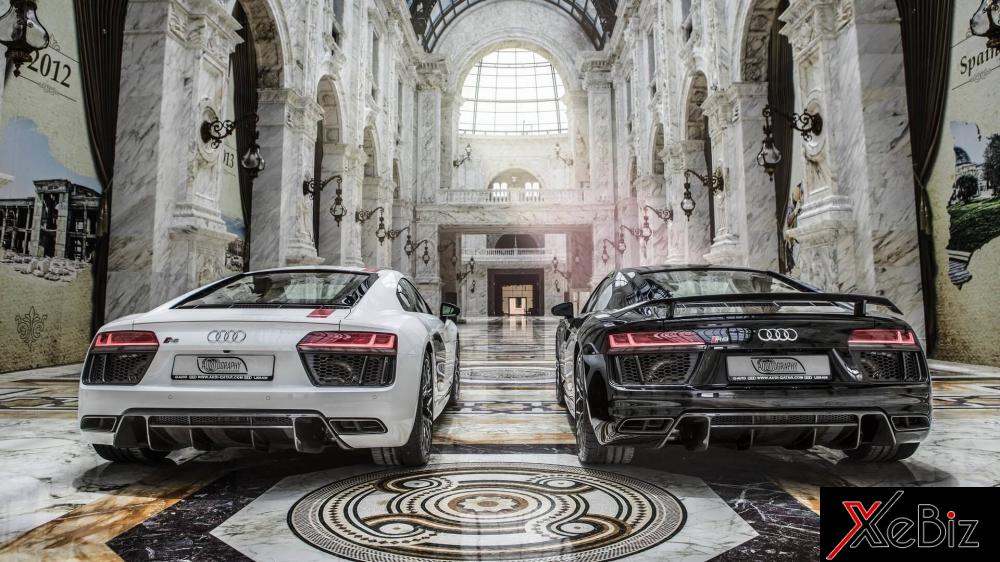 Hai chiếc Audi R8 này siêu xe mới toanh