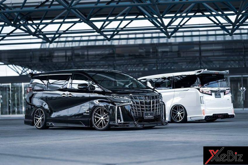 “Chuyên cơ mặt đất” Toyota Alphard 2018 chất chơi với gói độ vỏ Rowen