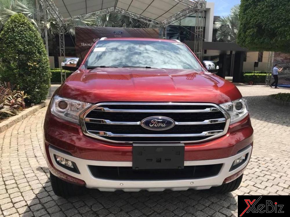 Cận cảnh thiết kế đầu xe của Ford Everest 2018 