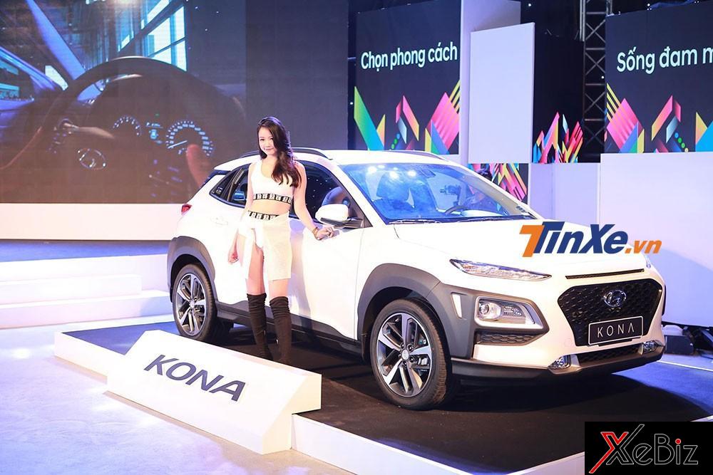 Thiết kế đầu xe ấn tượng của Hyundai Kona 2018