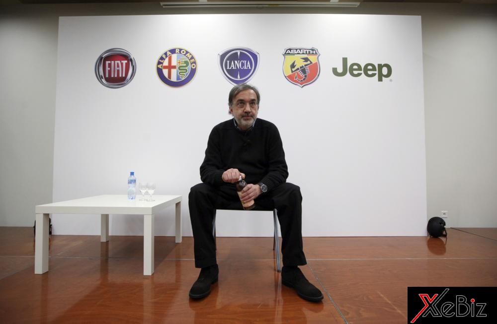 Ông Sergio Marchionne ở triển lãm ô tô Geneva năm 2012