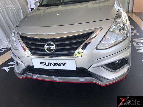 Nissan Sunny 2018 sở hữu đầu xe cải tiến