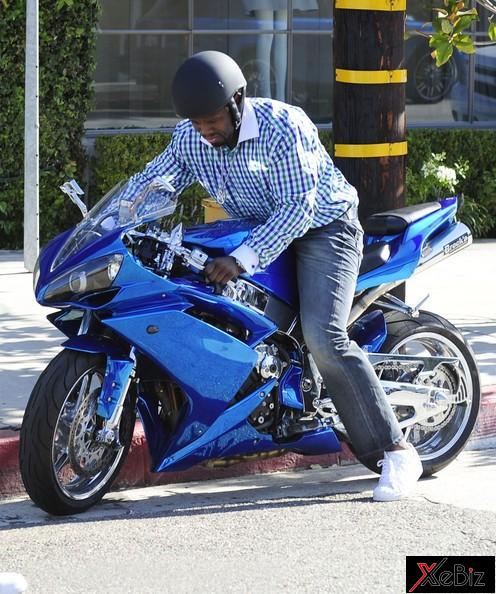 50 Cent và chiếc siêu mô tô Yamaha YZF-R1