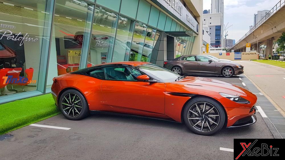 Ước tính giới nhà giàu tại Singapore phải bỏ ra số tiền không dưới 15 tỷ đồng để mua siêu xe Aston Martin DB11