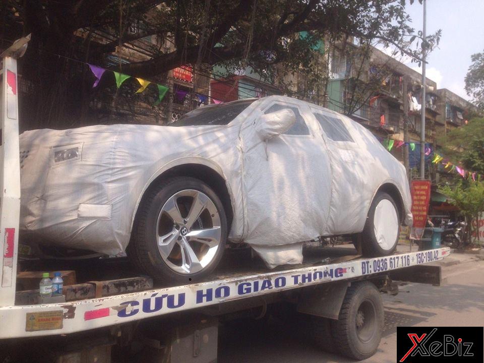 Bentley Bentayga lúc mới vận chuyển về tại Hải Phòng