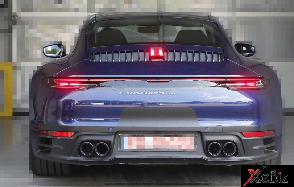 Porsche 911 2019 dùng đèn hậu tương tự Cayenne, Macan và Panamera mới
