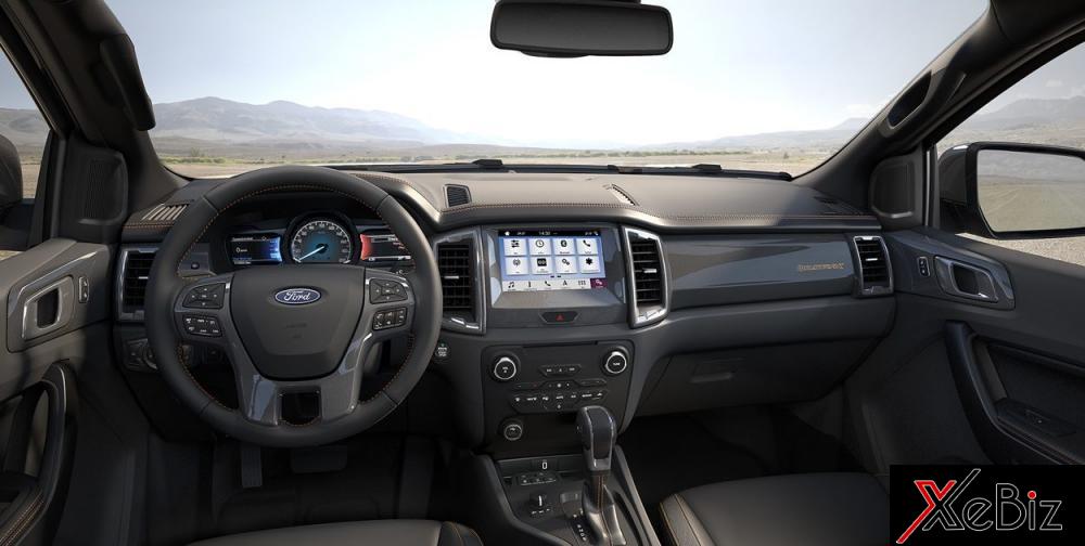 Ford Ranger Wildtrak mới sở hữu SYNC 3 với màn hình 8 inch