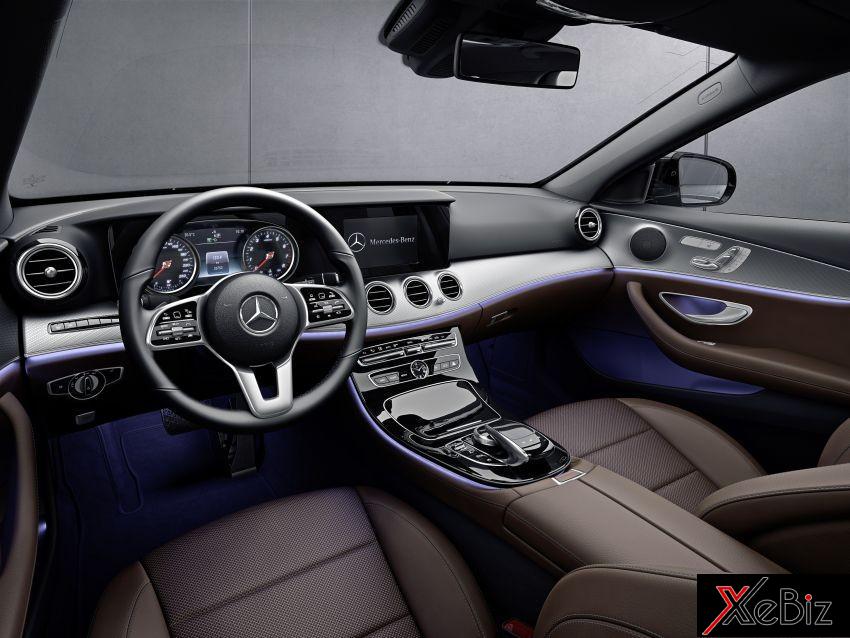 Nội thất của Mercedes-Benz E-Class 2019 với gói SportStyle Package