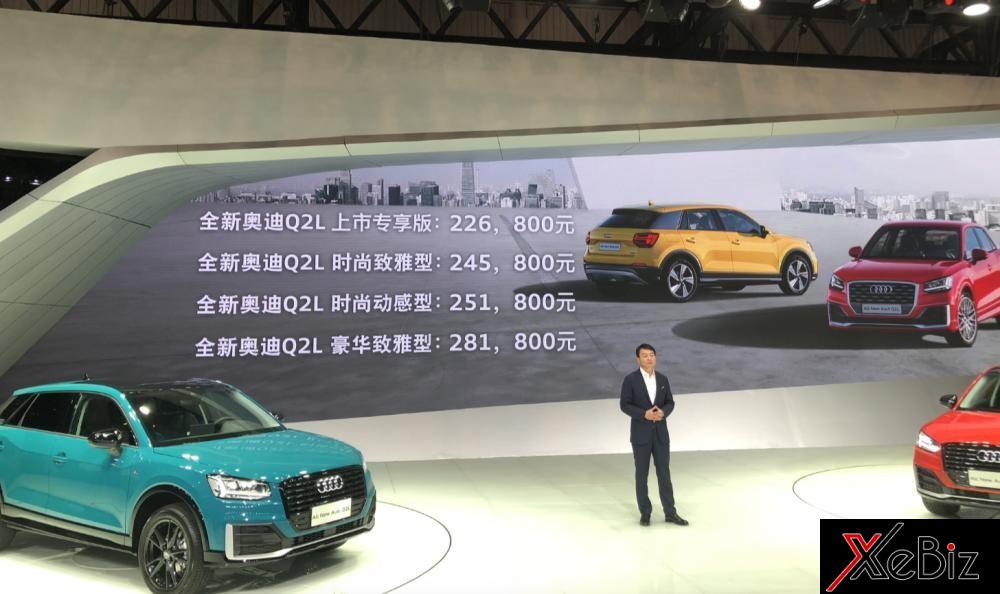 Audi Q2L 2018 có giá hấp dẫn tại Trung Quốc