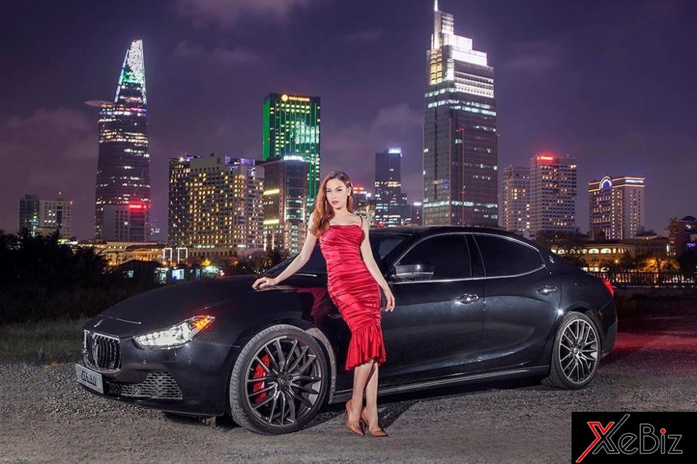 Nữ ca sĩ Hồ Ngọc Hà cũng từng mua một chiếc Maserati theo phiên bản Zegna 