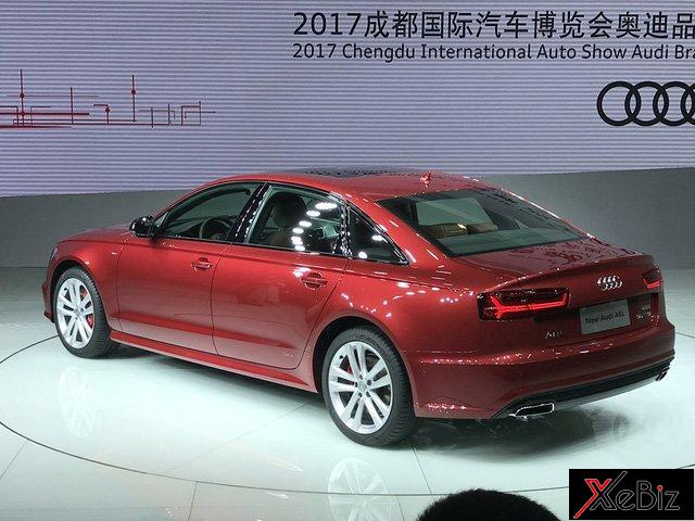 Audi A6L 2017 tại Trung Quốc sở hữu bộ vành la-zăng mới kết hợp kẹp phanh màu đỏ nổi bật 1