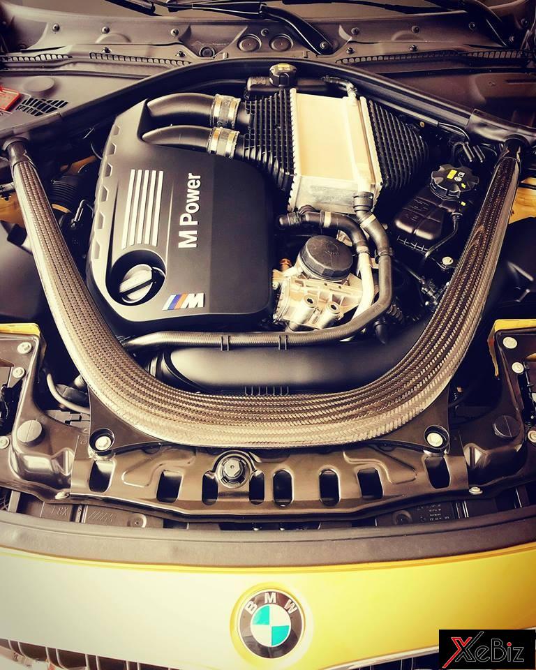 So với phiên bản BMW 4-Series, BMW M4 có nâng cấp ấn tượng ở động cơ
