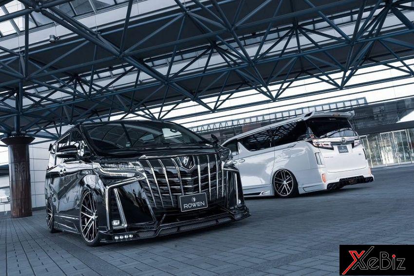 “Chuyên cơ mặt đất” Toyota Alphard 2018 chất chơi với gói độ vỏ Rowen