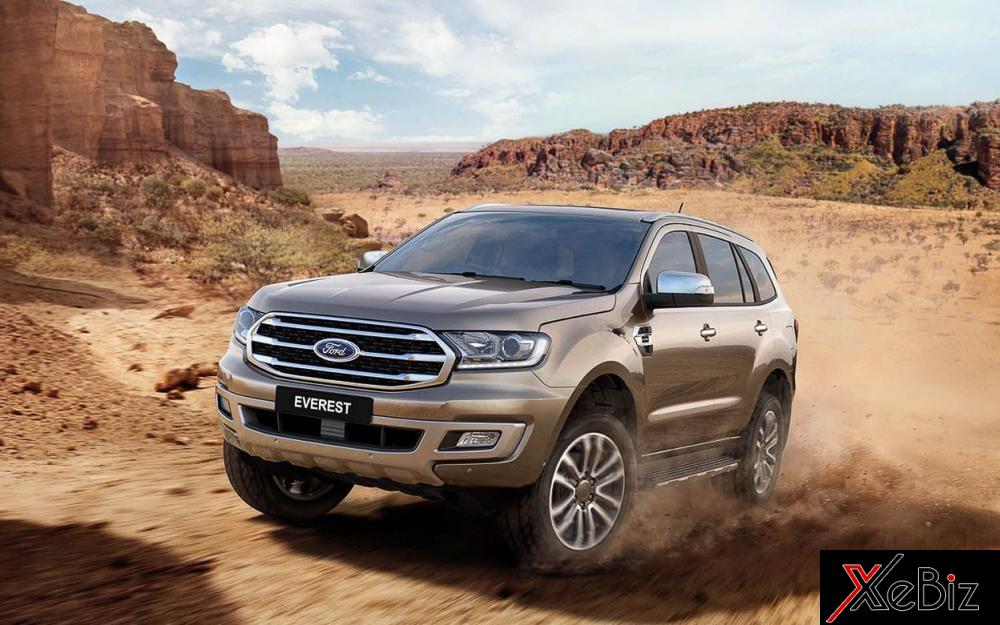Ford Everest mới sắp được bán ra tại Việt Nam với giá 1,2 tỉ cho phiên bản cao cấp nhất