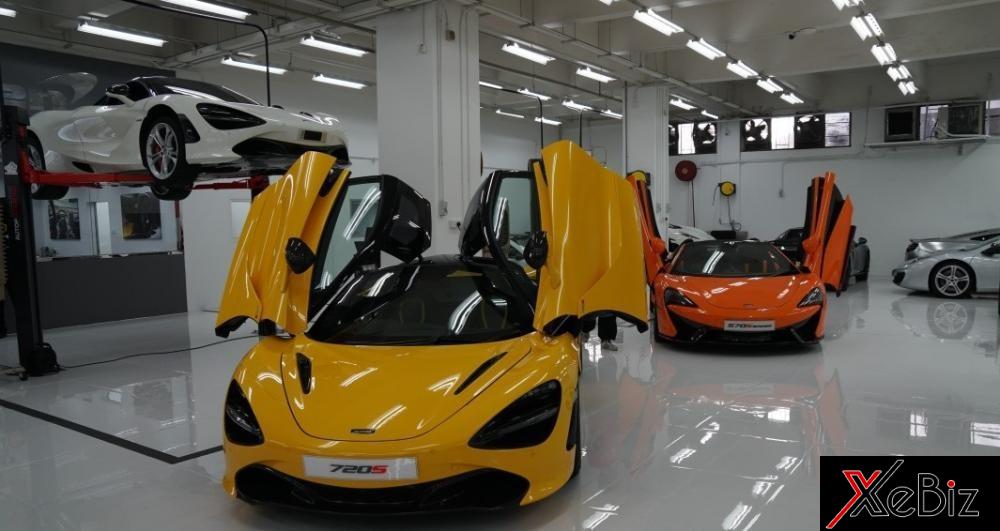 Hãng siêu xe McLaren mở trung tâm dịch vụ cho giới nhà giàu tại Hồng Kông