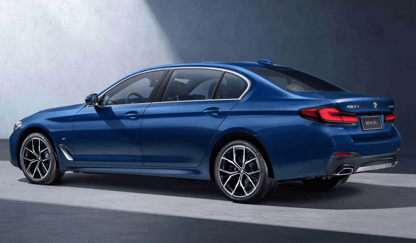 BMW 5-Series Li 2021 sở hữu thiết kế tổng thể khá giống xe ở thị trường quốc tế