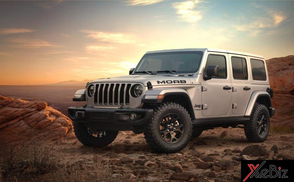 Jeep Wrangler Moab Edition 2018 được dựa trên bản Sahara
