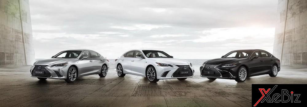 Lexus ES 2019 có 3 bản trang bị tại thị trường Mỹ