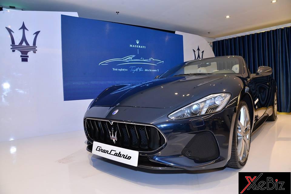 Maserati GranCabrio Sport 2018 cập bến Việt Nam với giá bán hơn 17 tỷ đồng