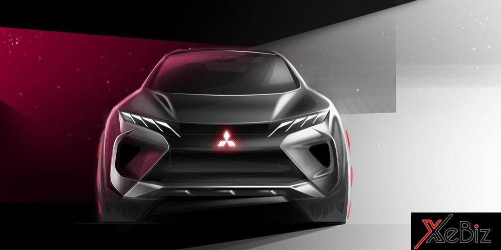 Hình ảnh render phác họa về mẫu Mitsubishi Mirage mới