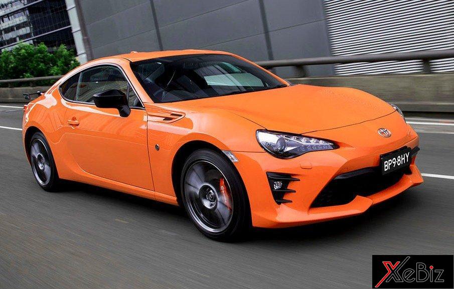 Phiên bản đặc biệt màu cam Toyota 86 2017 tới Úc 4