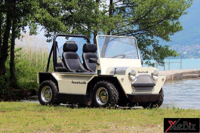 Lazareth Mini Moke - ô tô độc đáo vừa đi phố lại bơi được trên nước 2 lazareth-mini-moke-o-to-doc-dao-vua-di-pho-lai-boi-duoc-tren-nuoc