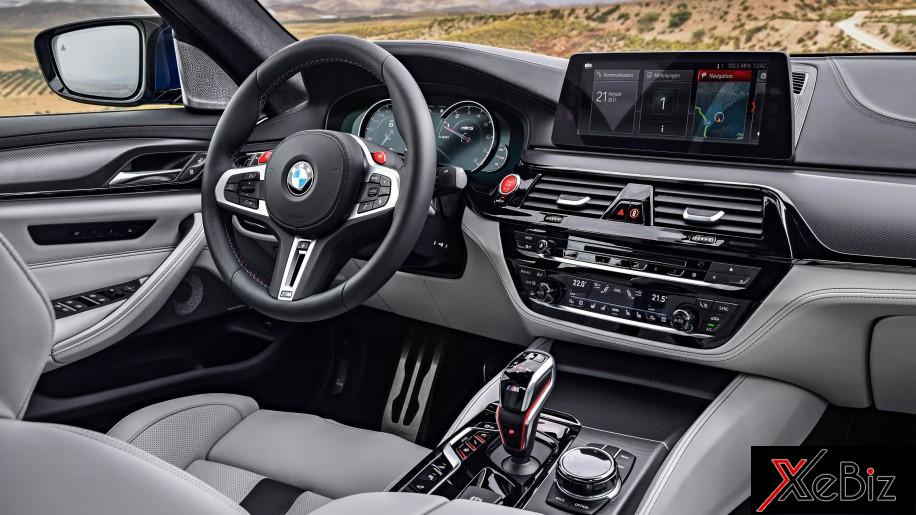 BMW M5 2018 - mẫu sedan mạnh ngang siêu xe với hệ dẫn động độc đáo 6 bmw-m5-2018-sedan-manh-ngang-sieu-xe-voi-he-dan-dong-doc-dao
