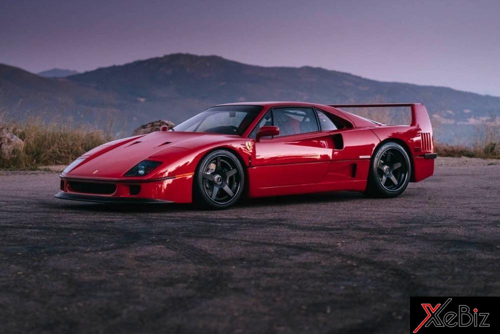 Ferrari F40 độ cực ngầu với bộ mâm “thửa” HRE 1 ferrari-f40-do-cuc-ngau-voi-bo-mam-thua-hre