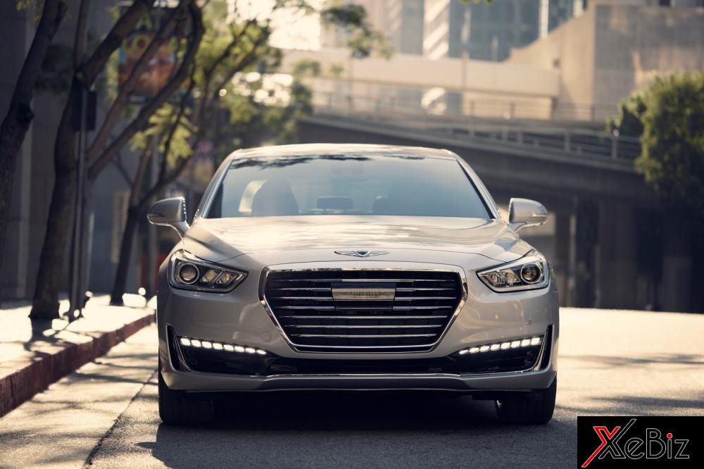 G90 5.0 Ultimate có nội thất sang trọng hơn với hệ thống giải trí ở ghế sau genesis-g90-2018-he-lo-nhieu-thong-tin-moi