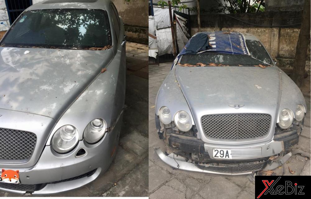 Ngỡ ngàng xe siêu sang Bentley "tàn tạ nhan sắc" theo năm tháng tại Hà Nội