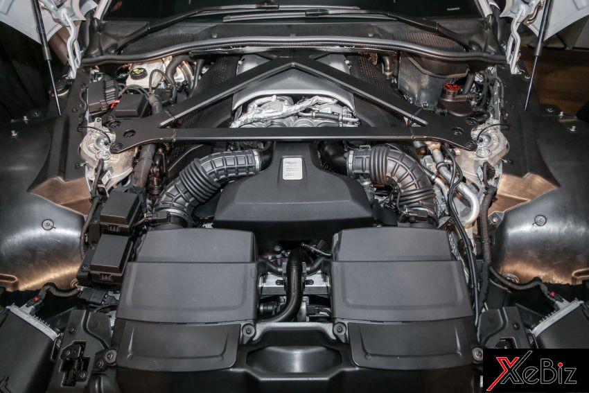 Động cơ của Aston Martin V8 Vantage 2018 Động cơ của Aston Martin V8 Vantage 2018