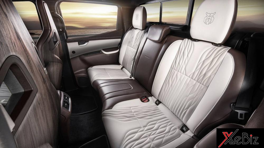 Mọi chi tiết nội thất của Mercedes-Benz X-Class Yachting Edition đều được bọc da Mọi chi tiết nội thất của Mercedes-Benz X-Class Yachting Edition đều được bọc da
