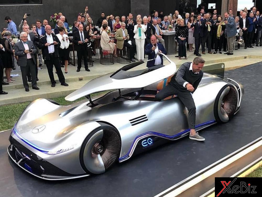 Mercedes-Benz EQ Silver Arrow mới chỉ là xe concept