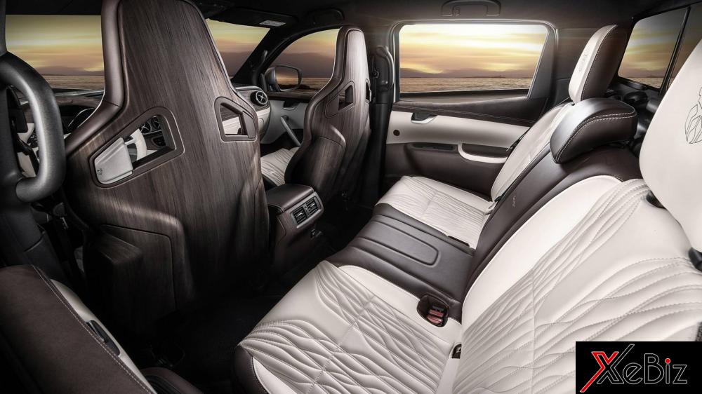 Trần xe Mercedes-Benz X-Class Yachting Edition bọc bằng Alcantara Trần xe Mercedes-Benz X-Class Yachting Edition bọc bằng Alcantara