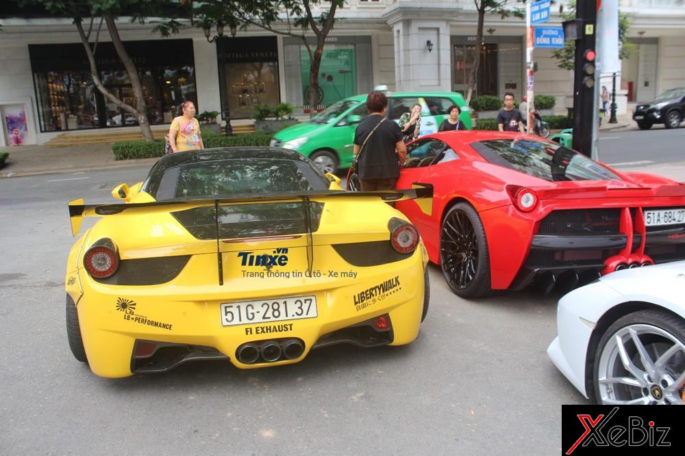 Cả 2 chiếc Ferrari 458 Italia độ khủng không được thông nòng động cơ
